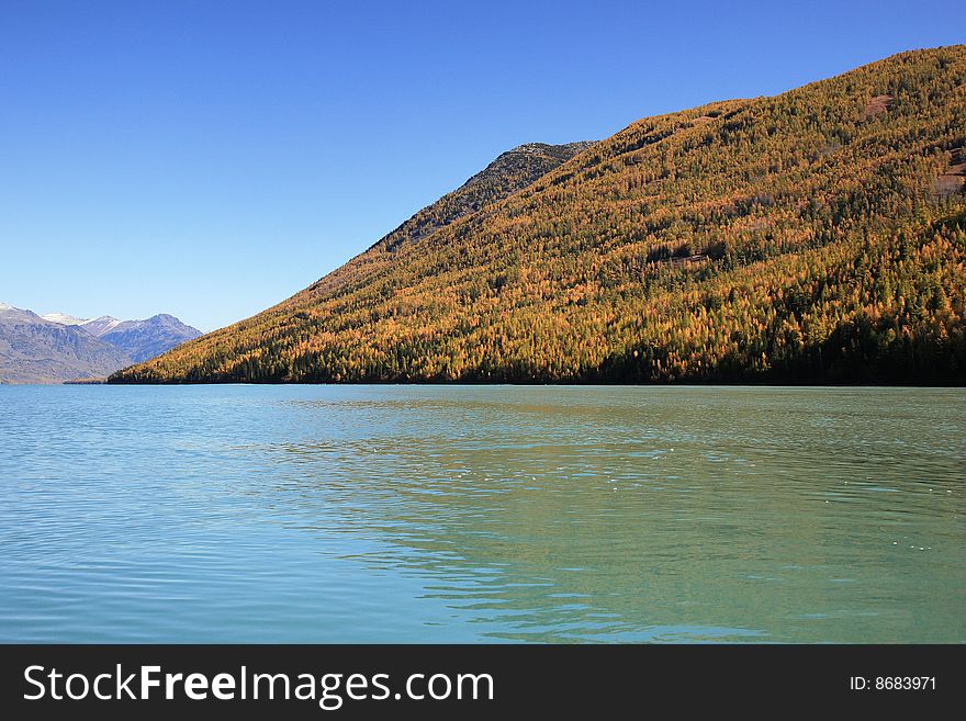 Kanas,it's a very attractive place.kanas is mongolian for the lake in the canyon.xinjiang,china. Kanas,it's a very attractive place.kanas is mongolian for the lake in the canyon.xinjiang,china.