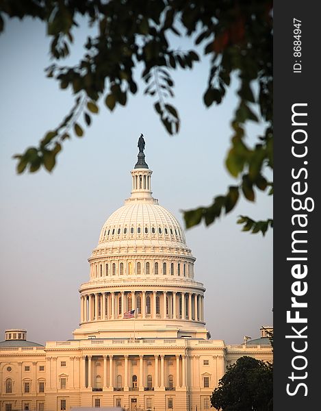 The Capitol Hill building in Washington DC - 2008