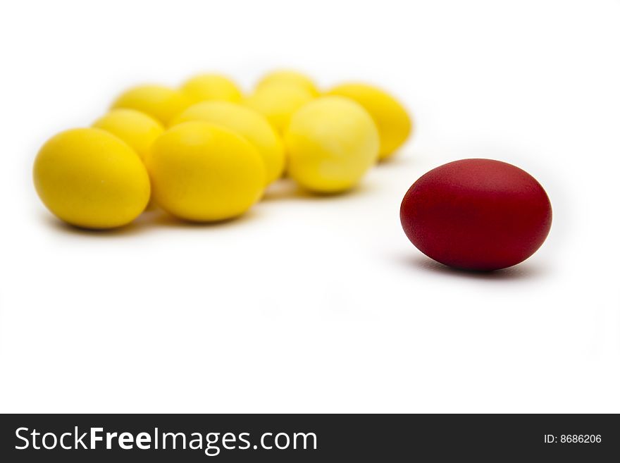 Red, Yellow Eggs