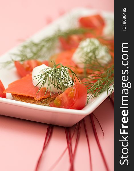 Salmon Hor D Oeuvre