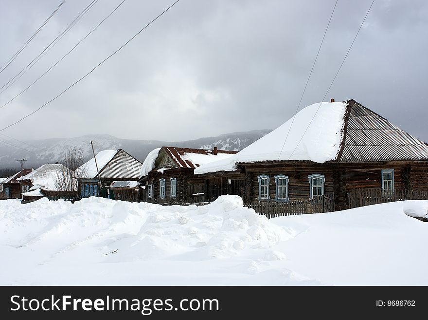 The Ural village.