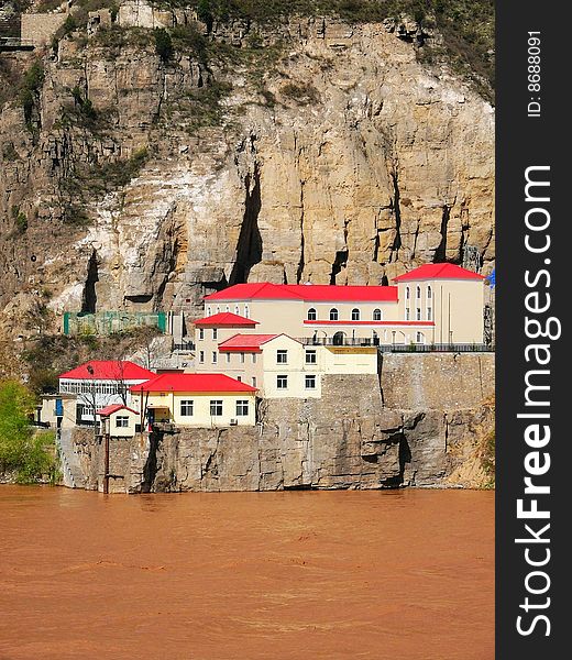 Cliffs of buildings under the Housing