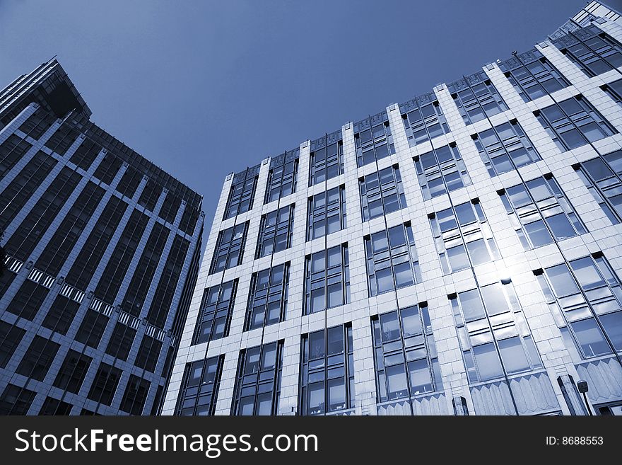 The modern building of the lujiazui financial centre in shanghai china.