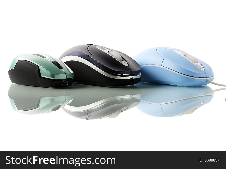 Blue Optical Mouse