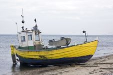 Fisher Boat Royalty Free Stock Photos Fisher Boat Royalty Free Stock Photos