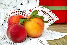 Fresh Peaches Still Life Stock Photo Fresh Peaches Still Life Stock Photo