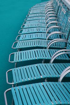 Deckchairs Royalty Free Stock Photo Deckchairs Royalty Free Stock Photo