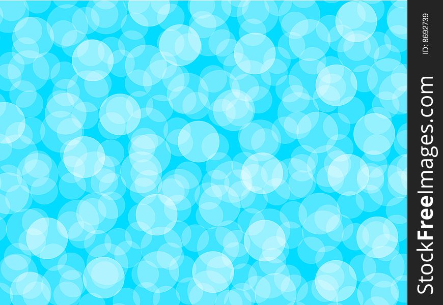 Abstract blue background, vector illustration