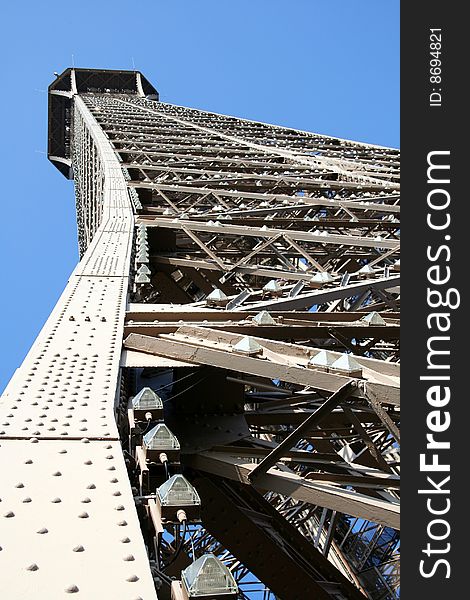 View of Eiffel tower in Paris