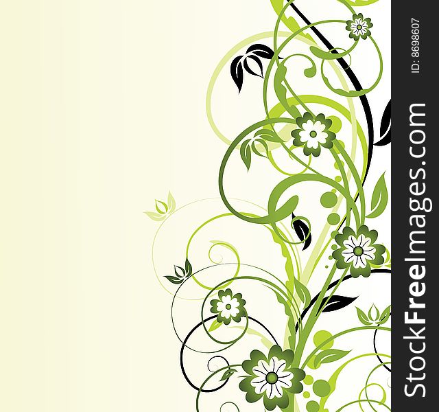 Spring background for your design (vector). Spring background for your design (vector)