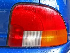 Back Of Car Royalty Free Stock Image