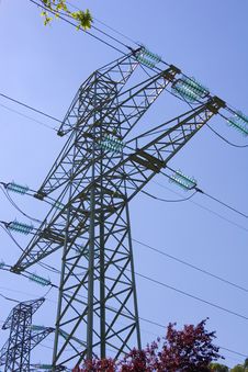 High Voltage Pylon 1 Stock Image High Voltage Pylon 1 Stock Image