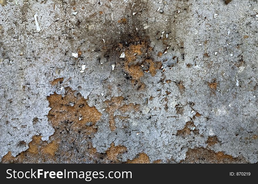 Weathered particleboard. Weathered particleboard