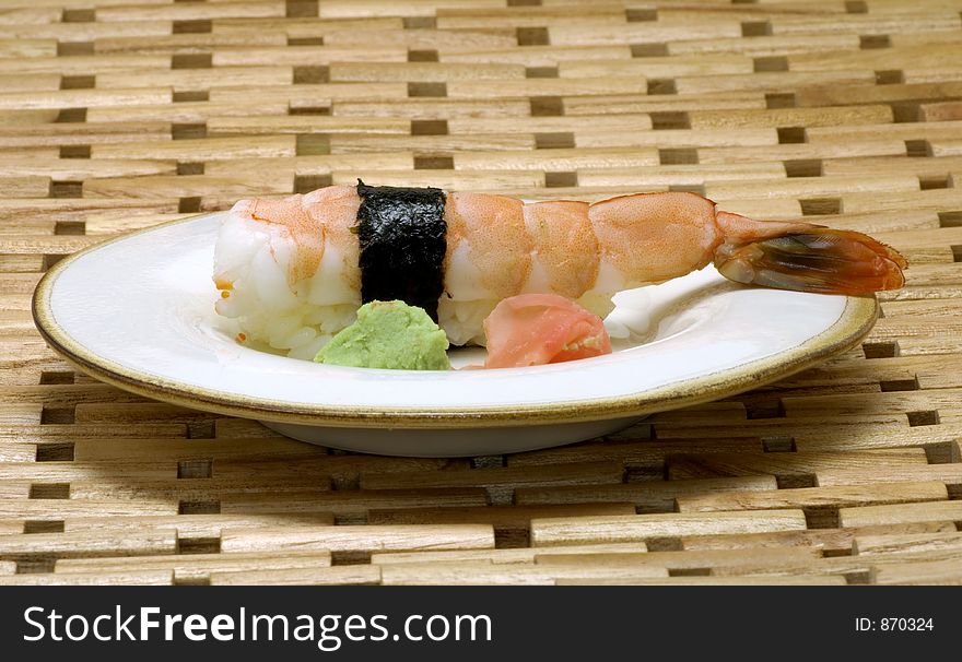 Shrimp Sushi