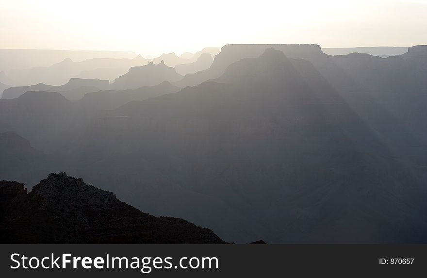 Grand Canyon at sunset