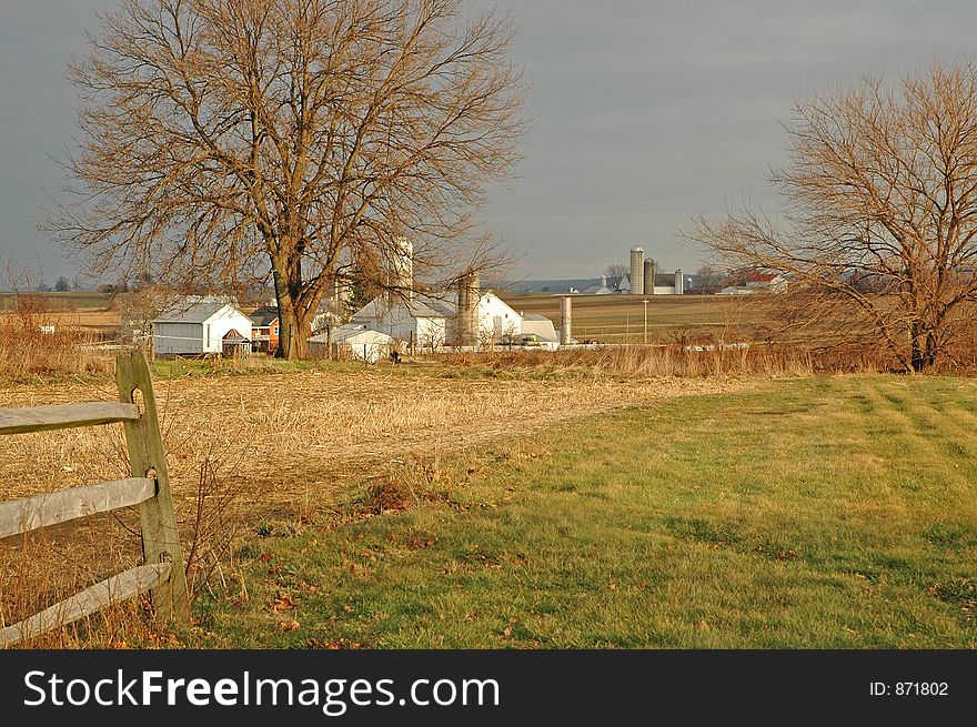 Farmland in Late Fall