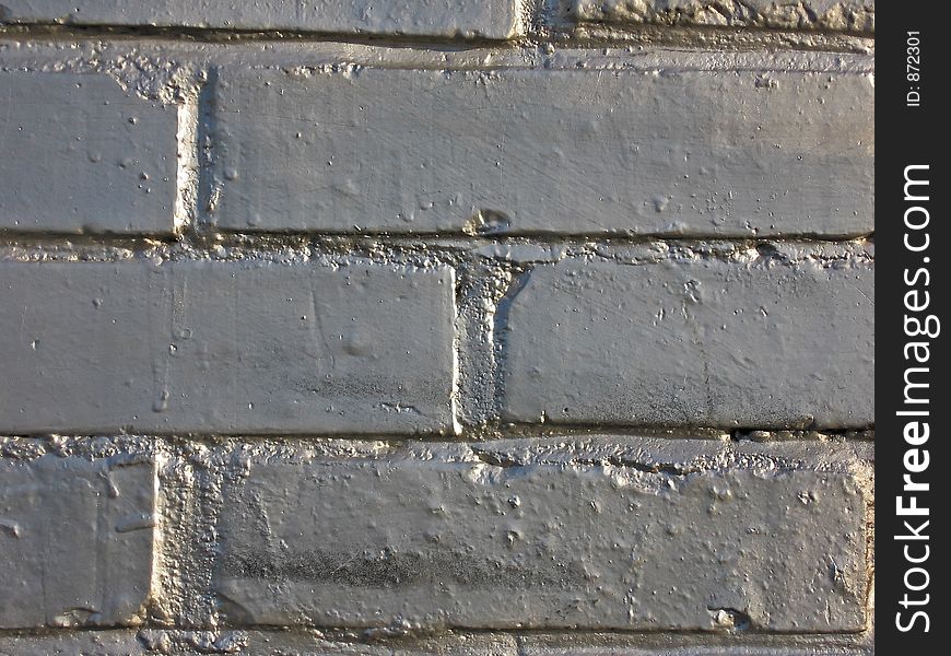 Wall - silver bricks