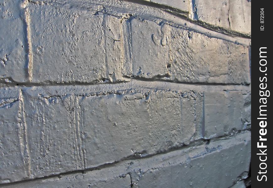 Silver bricks - wall