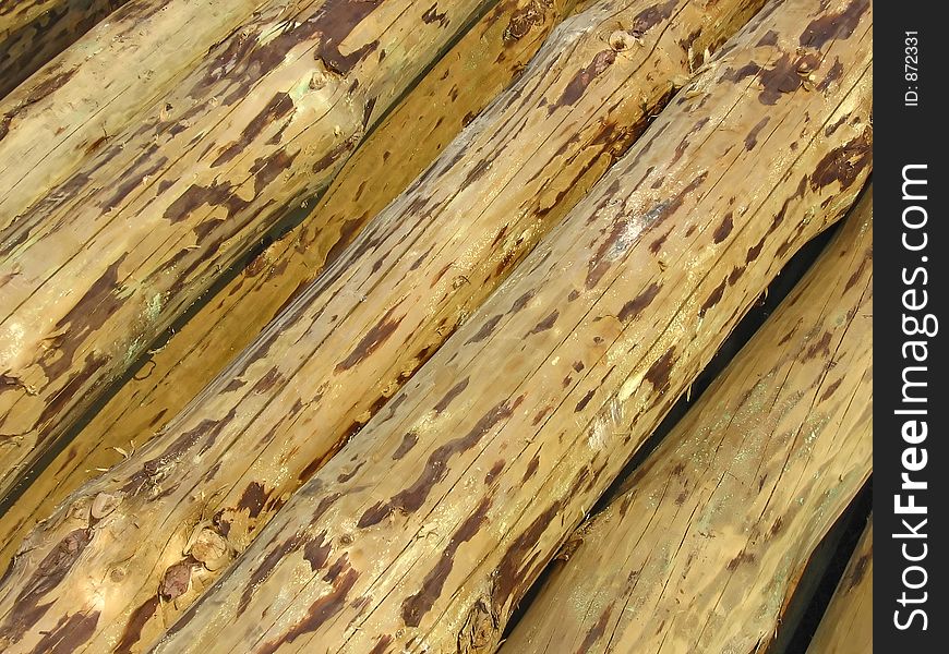 Wooden trunks background