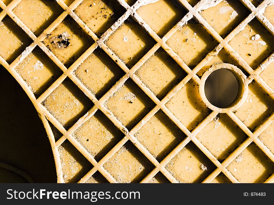 Yellow plastic grunge background. Yellow plastic grunge background