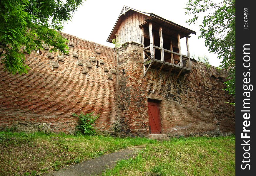 Old fortification of a medieval city