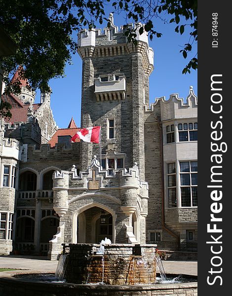 Casa Loma in Toronto, Ontario, Canada. Casa Loma in Toronto, Ontario, Canada