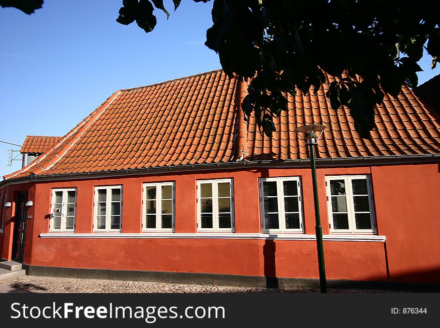 Traditional building in denmark. Traditional building in denmark