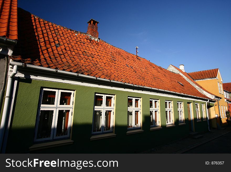 Traditional building in denmark. Traditional building in denmark