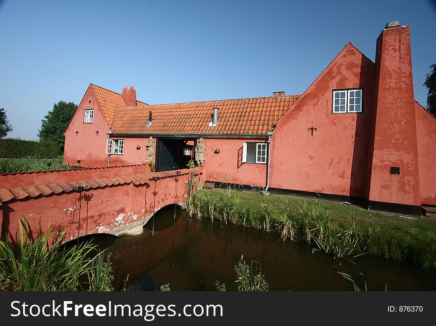 Traditional building in denmark. Traditional building in denmark