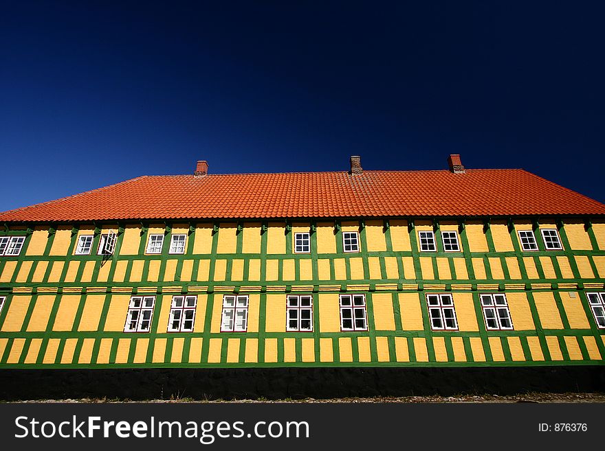 Traditional building in denmark. Traditional building in denmark