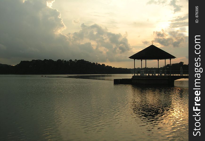 Taken at singapore lower pierce reservoir, old looking pavilion. dated 16 june 2006. Taken at singapore lower pierce reservoir, old looking pavilion. dated 16 june 2006