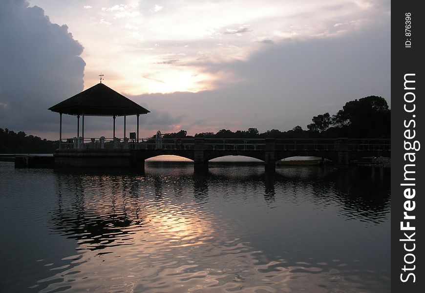 Taken at singapore lower pierce reservoir, old looking pavilion. dated 16 june 2006. Taken at singapore lower pierce reservoir, old looking pavilion. dated 16 june 2006