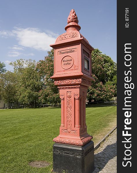 Historic fire alarm, Berlin