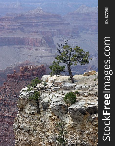 Grand Canyon â€“ view from south rim. Grand Canyon â€“ view from south rim