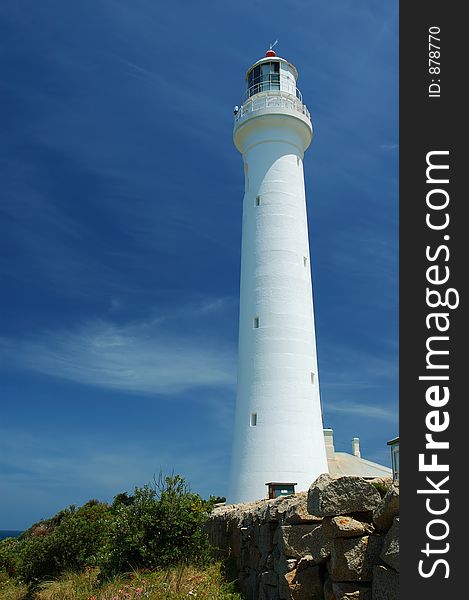 Point Hicks Lighthouse, Cape Everard, VIC, Australia. Point Hicks Lighthouse, Cape Everard, VIC, Australia