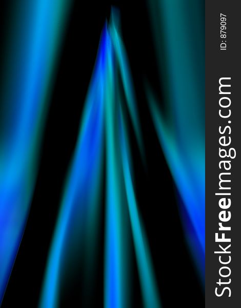 Digital designing of blured cold reflections. Digital designing of blured cold reflections