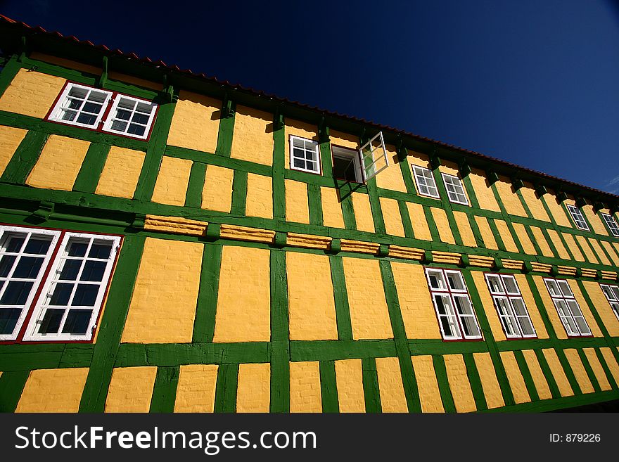 Traditional building in denmark. Traditional building in denmark