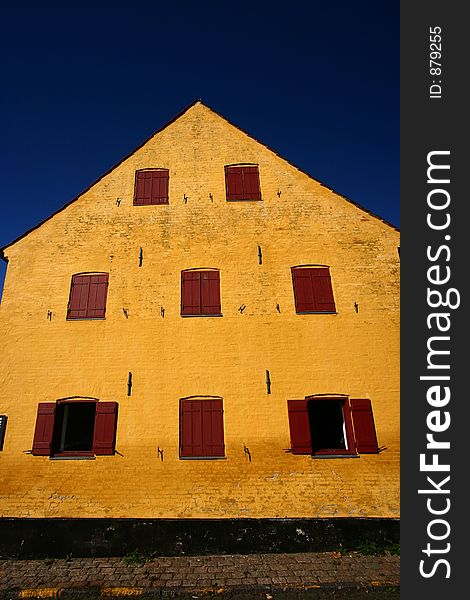 Traditional building in denmark. Traditional building in denmark