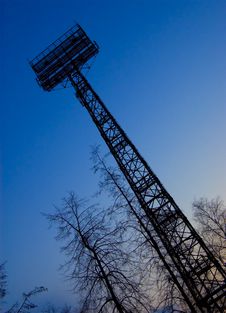 Lighting Tower Stadium Stock Image Lighting Tower Stadium Stock Image