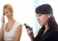 Two Girls Stock Photos Two Girls Stock Photos