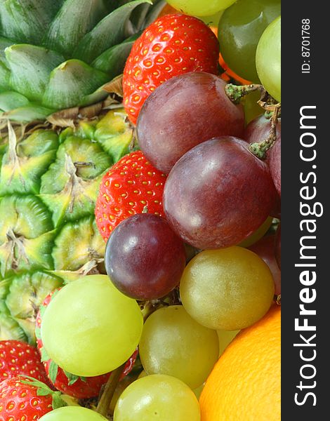 Background of ripe, summer fruits. Background of ripe, summer fruits.