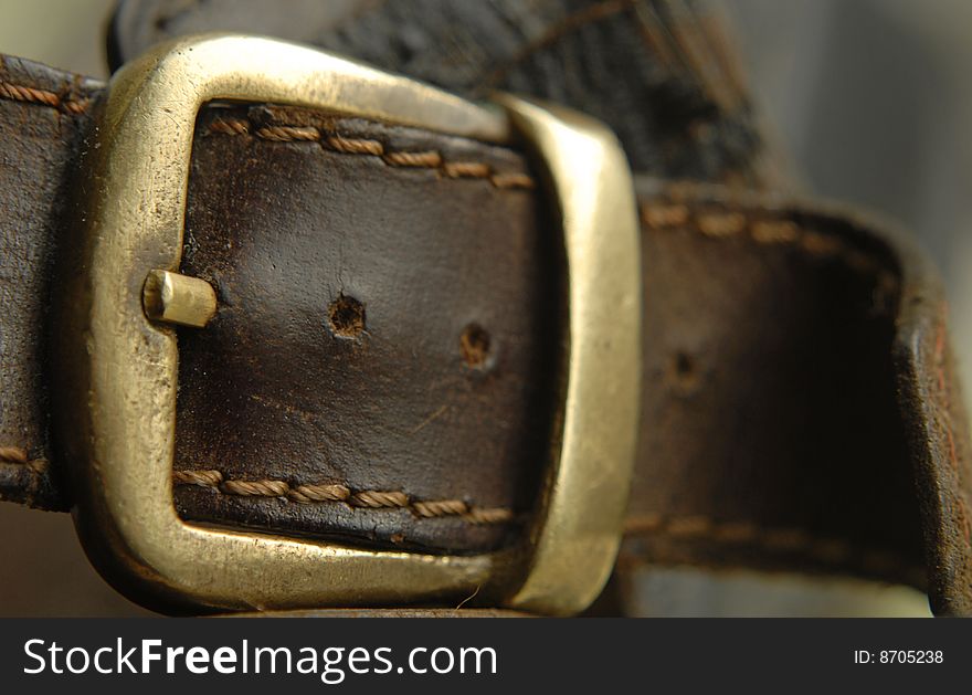 Leather Belt Clasp