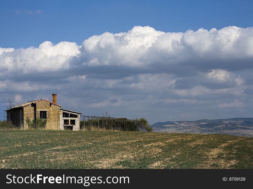 Tuscan Landscape. Val D'Orcia, Tuscany, Italy.