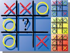 Tic-tac-toe Royalty Free Stock Photos Tic-tac-toe Royalty Free Stock Photos