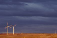 Windmills Stock Image