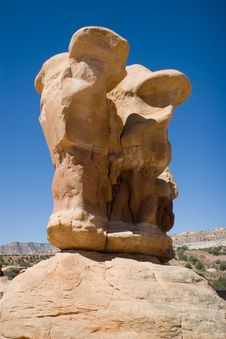 Red Rock Formation In Utah Royalty Free Stock Photography Red Rock Formation In Utah Royalty Free Stock Photography