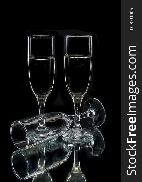 Champagne flutes