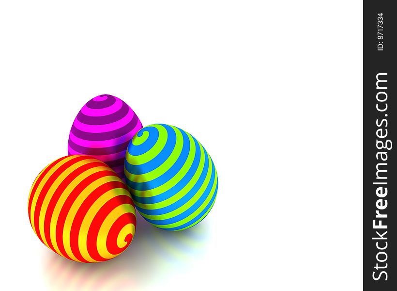 Whirly Easter Eggs