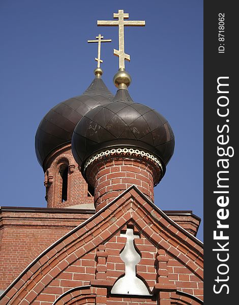 Orthodox Church in Kazan, Russia. Orthodox Church in Kazan, Russia