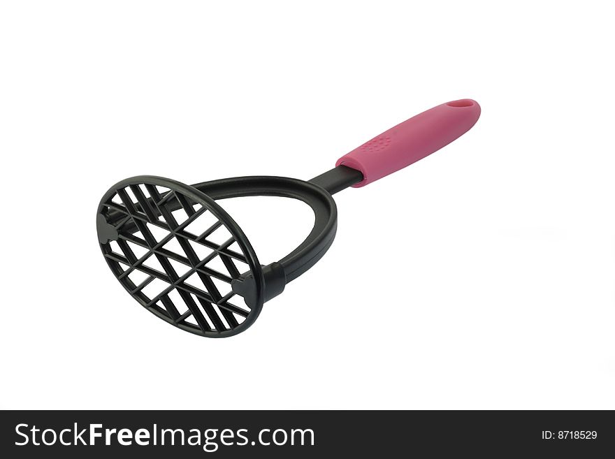 Image of a potato masher isolated on a white background